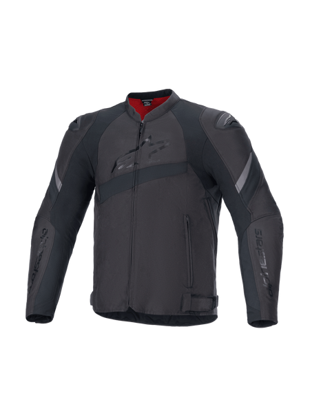 T-GP Plus R V4 - Black Motorcycle Jacket | Alpinestars®