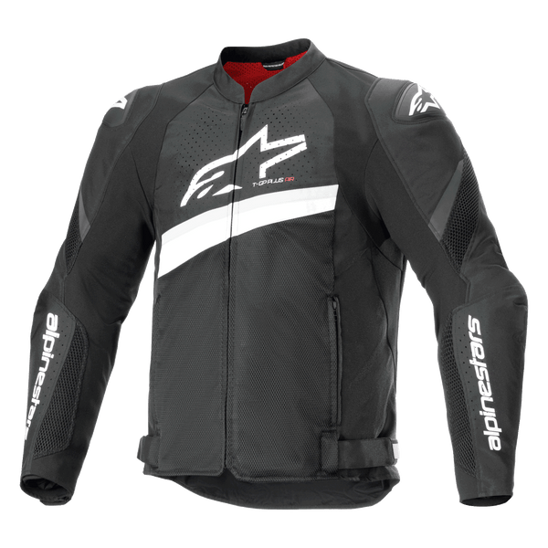 T-GP Plus R V4 Airflow - Black Motorcycle Jacket | Alpinestars®
