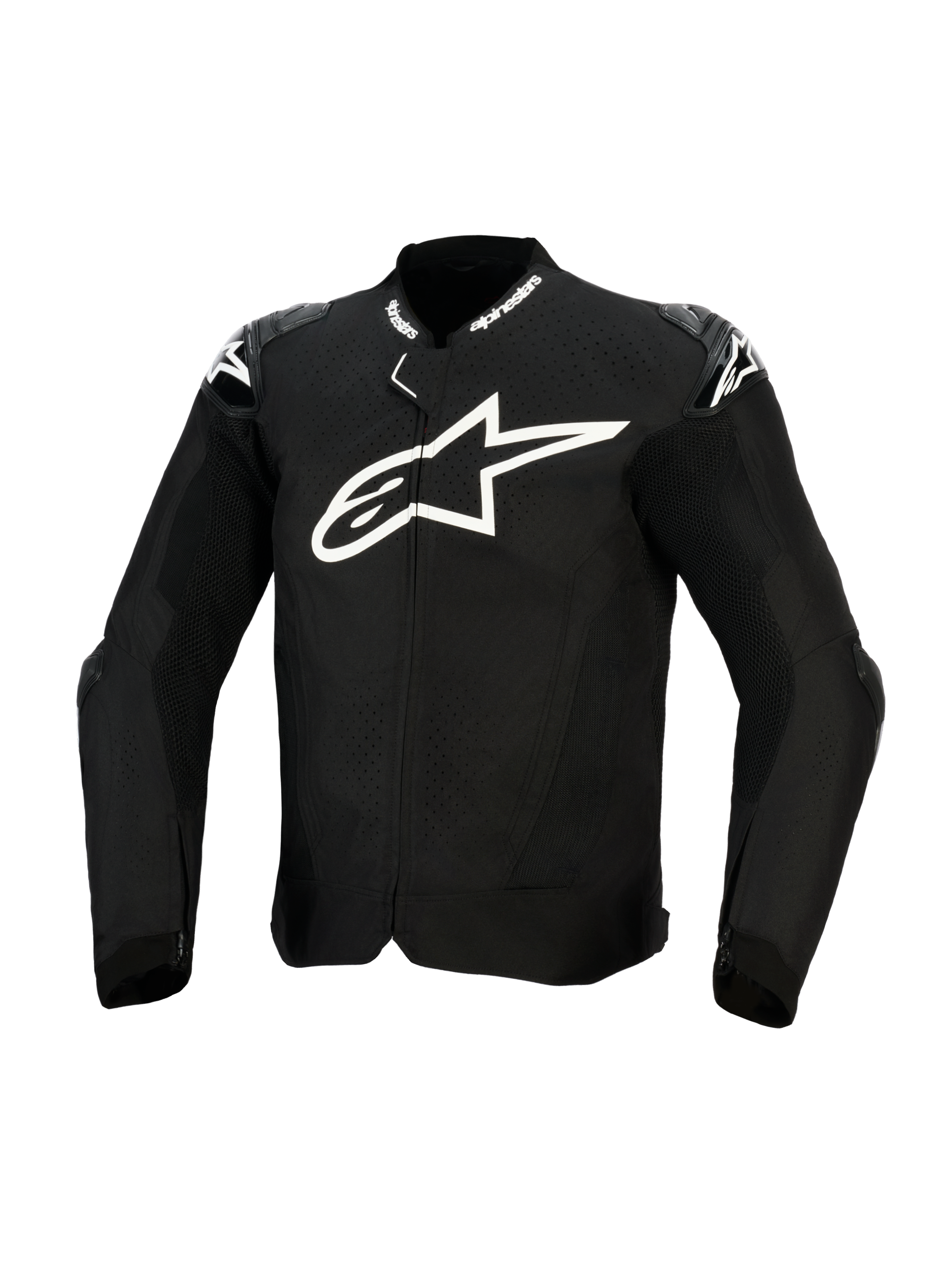 T-GP Air - Black Motorcycle Jacket | Alpinestars®