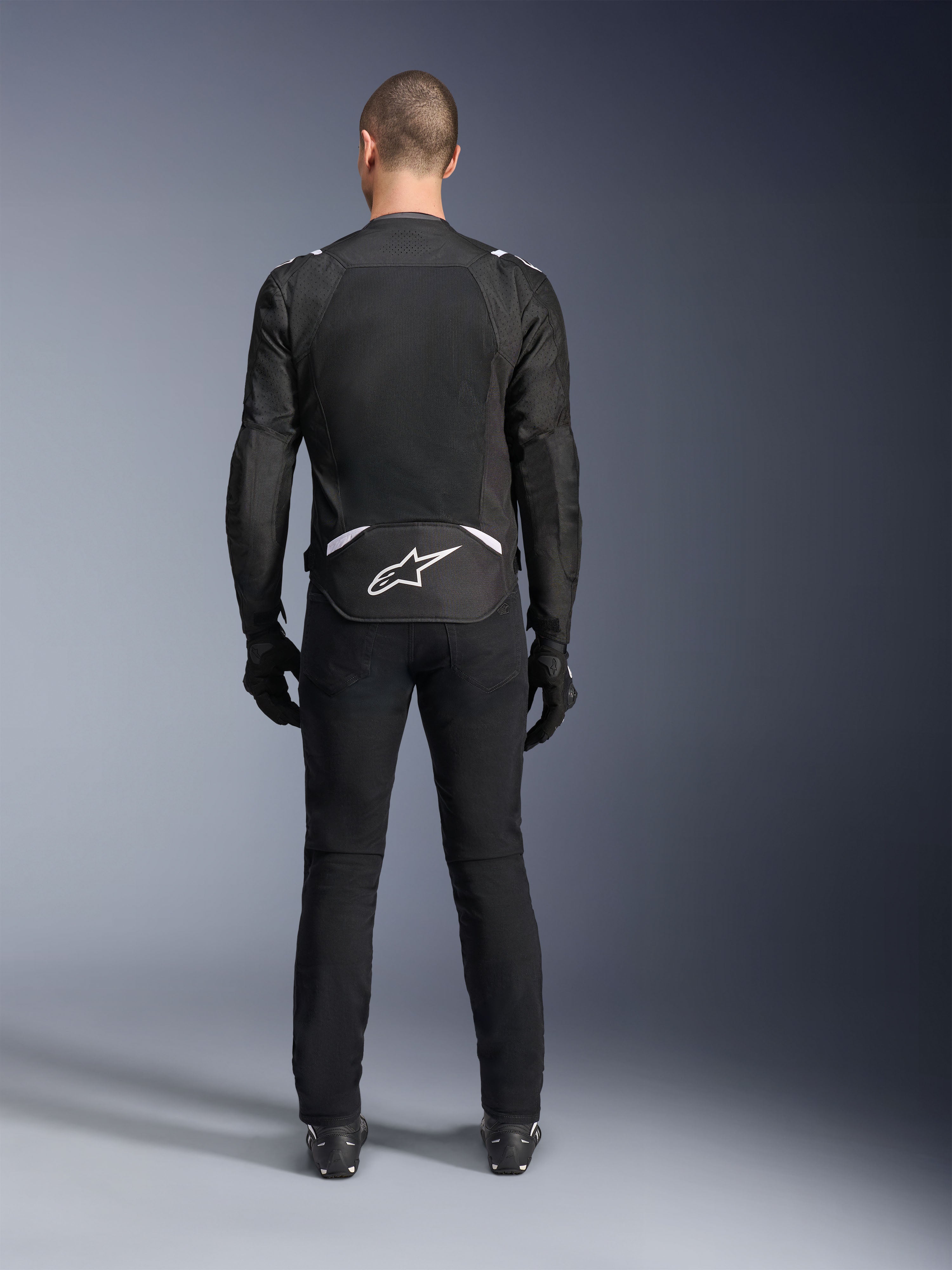 T-SPS Air V2 - Black Motorcycle Jacket | Alpinestars®