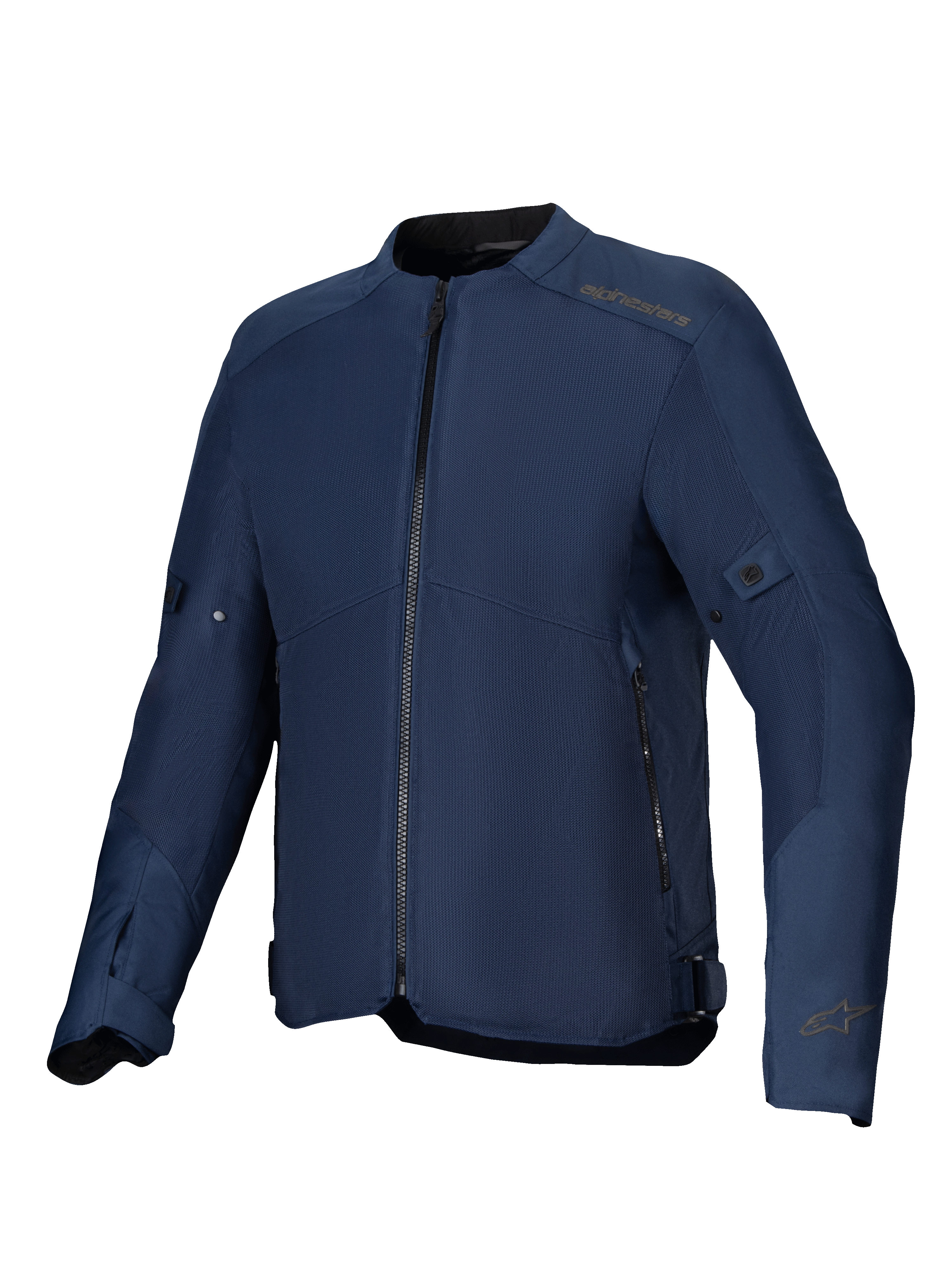 Alpinestars C-1 Air Jacke, Urban Herren-Motorradjacke, Blau, belüftetes Tech-Mesh, Textil, CE-zertifiziert.