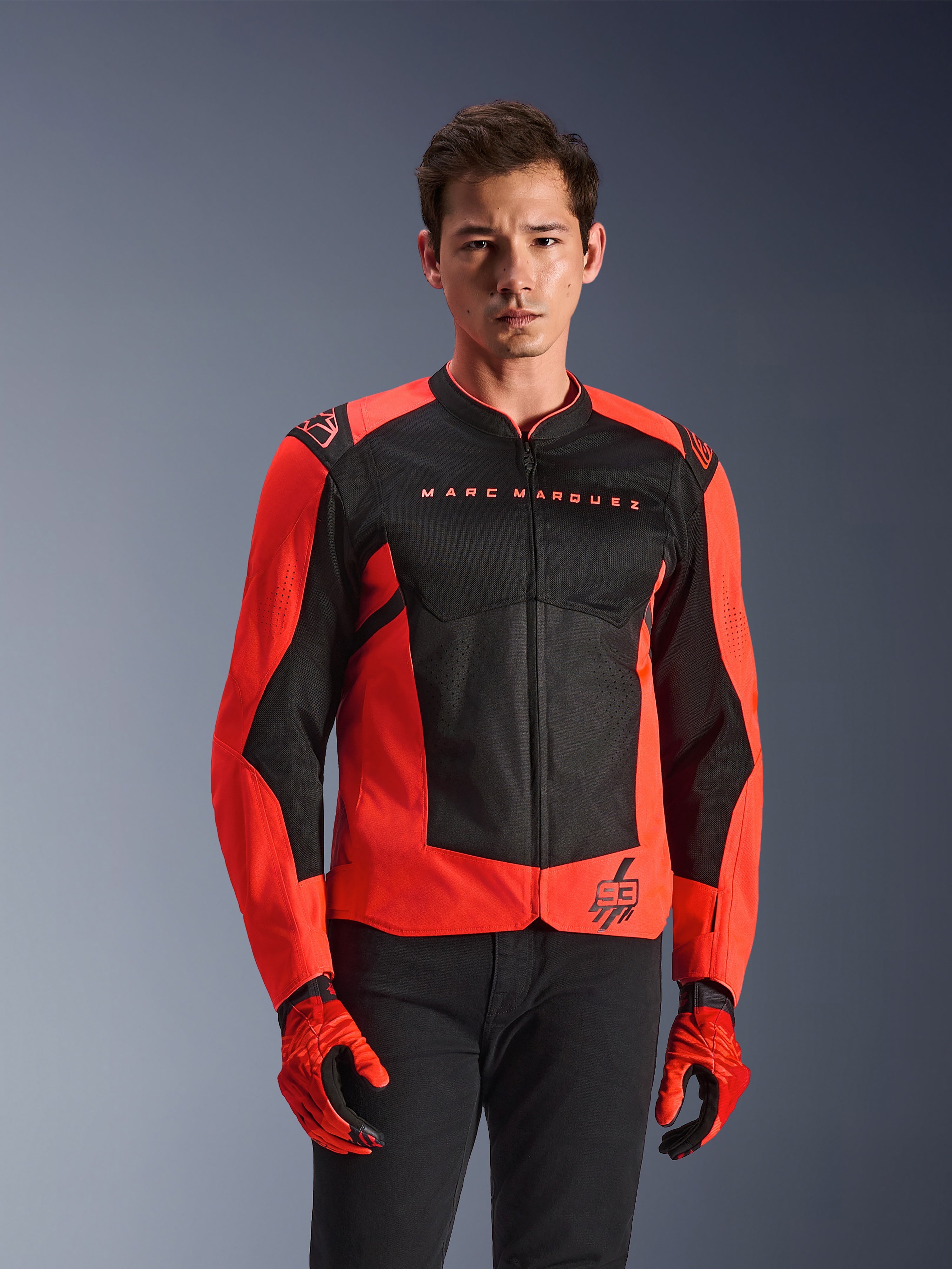 Alpinestars メッシュジャケット 93 レッド/ブラック マルケス MM93 T-SPS Air V2 Jacket | Alpinestars®