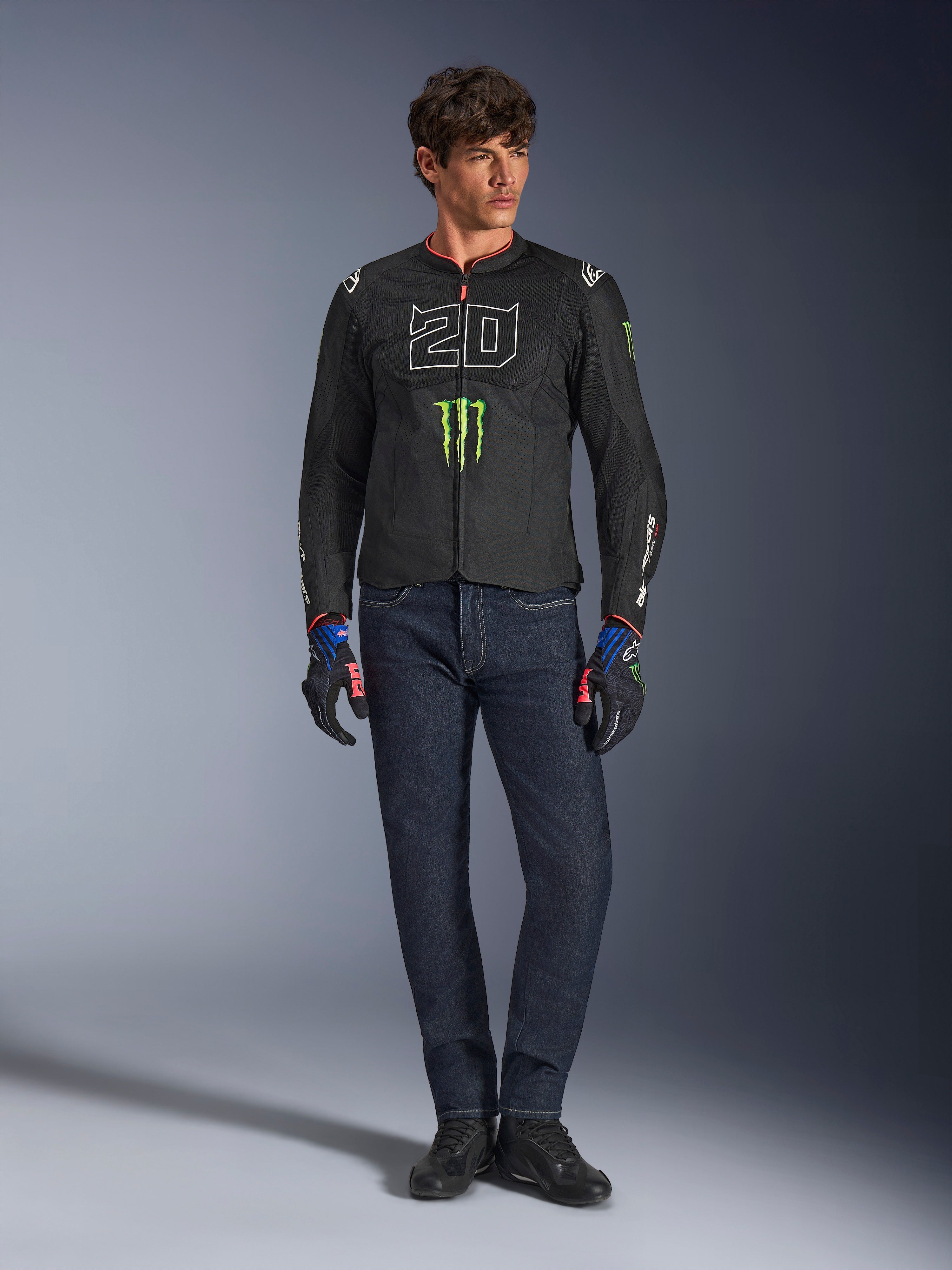 Alpinestars Monster Energy ジップパーカー S FQ20 T-SPS Air V2 Monster Jacket | Alpinestars®