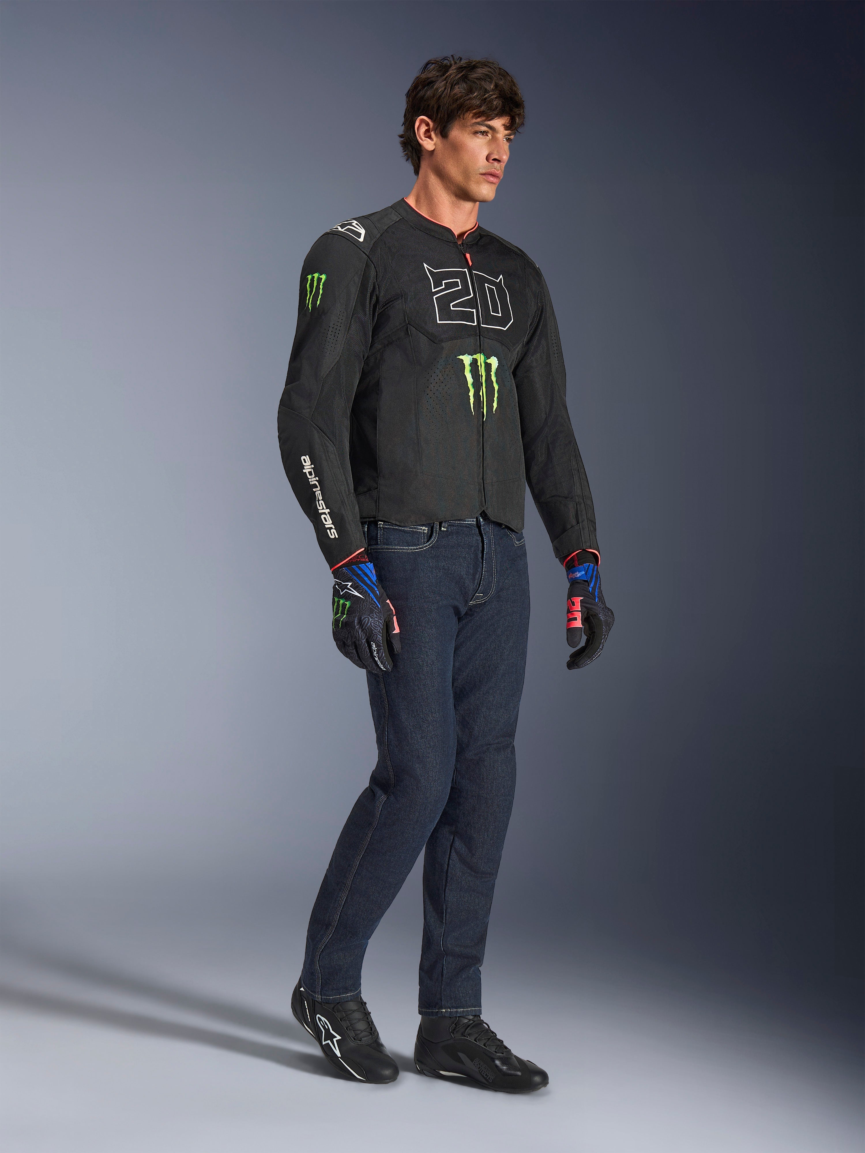FQ20 T-SPS Air V2 Monster Jacket - Motorcycle Textile Jacket