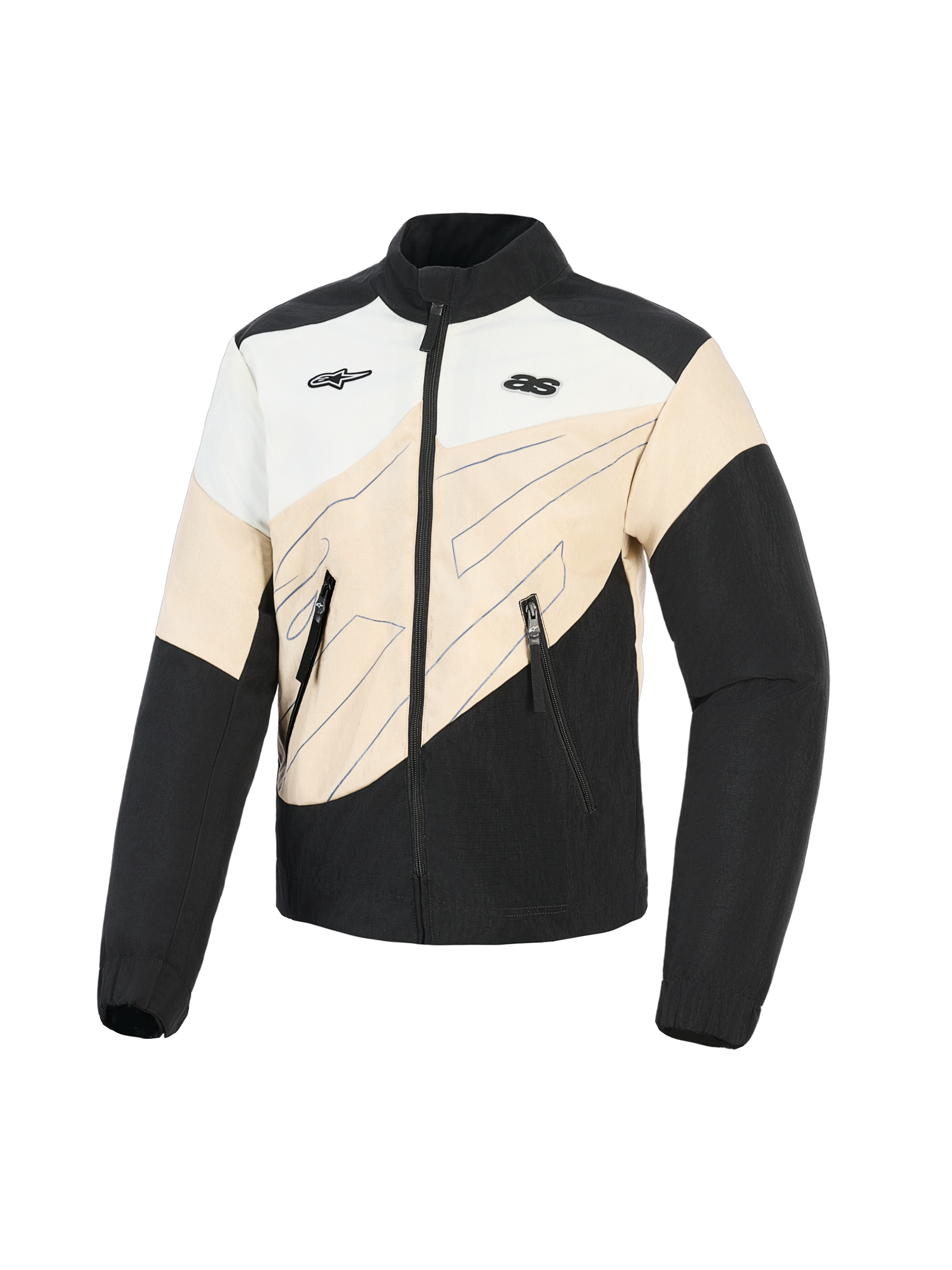 BONBONERO × NATAL DESIGN シェルコンカバー　Rストライプ Stella Moshell - Sand Motorcycle Jacket | Alpinestars®