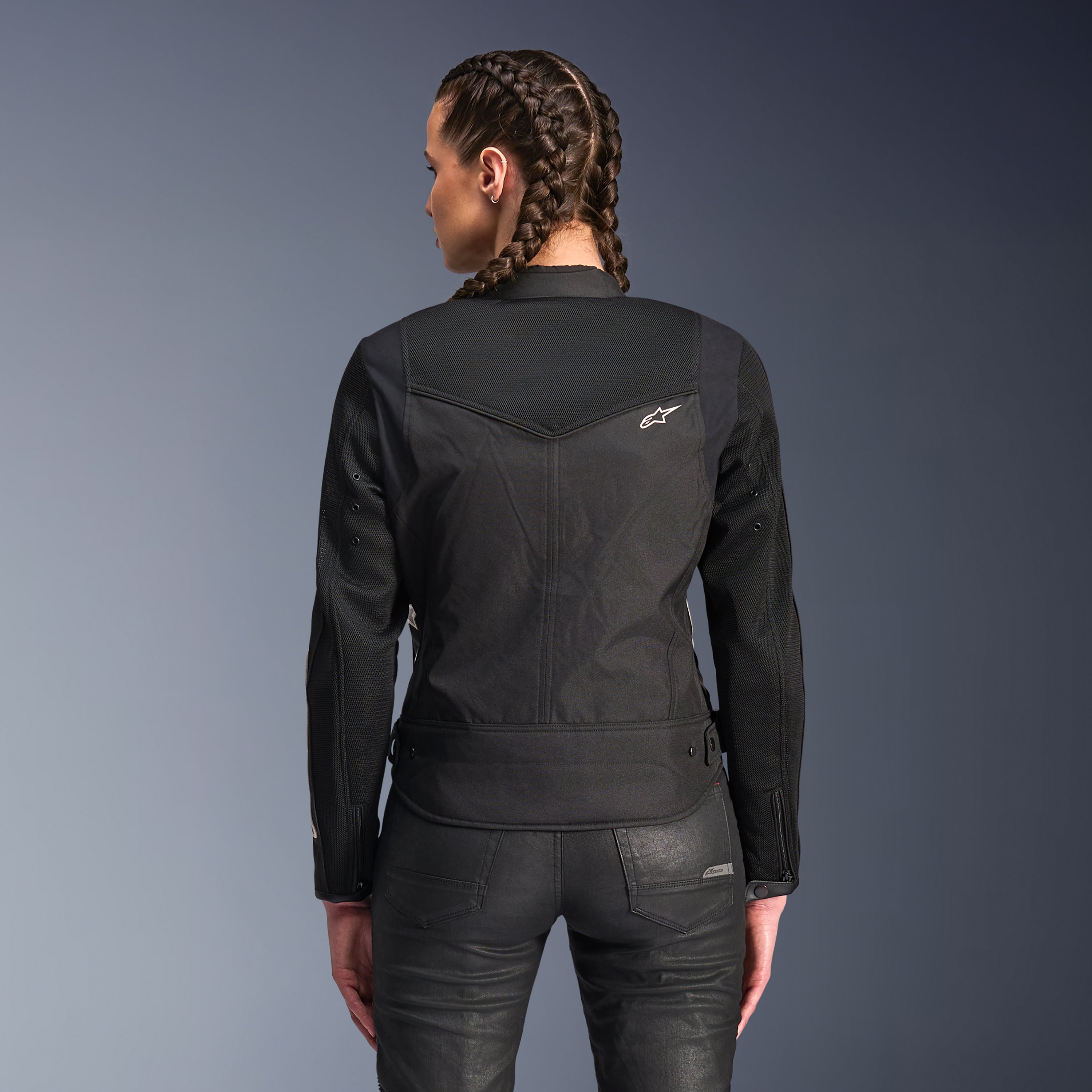 Stella T-Dyno Air - Black Motorcycle Jacket | Alpinestars®