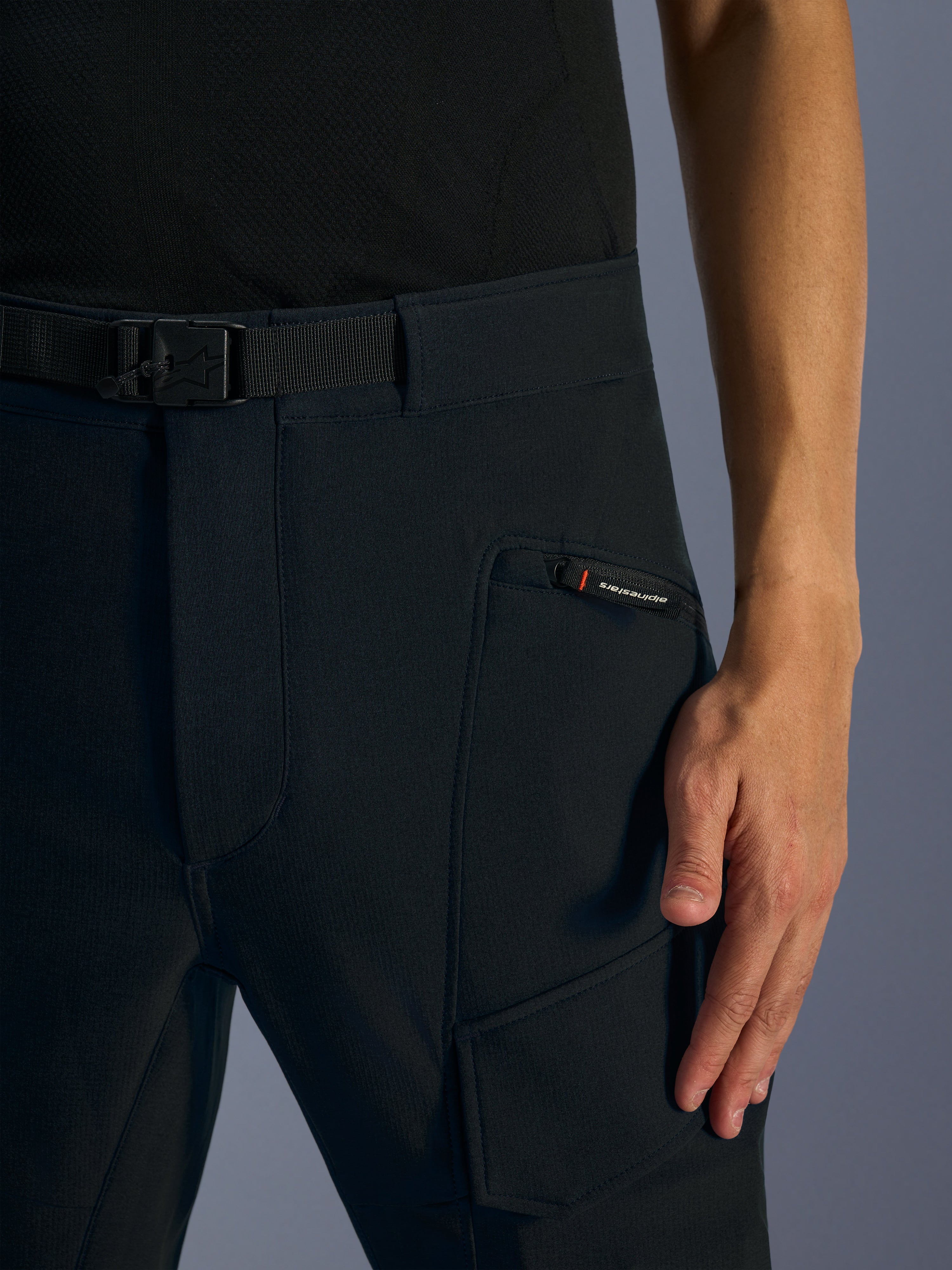 Juggernaut V2 Riding Pants - Black Motorcycle Textile Pants