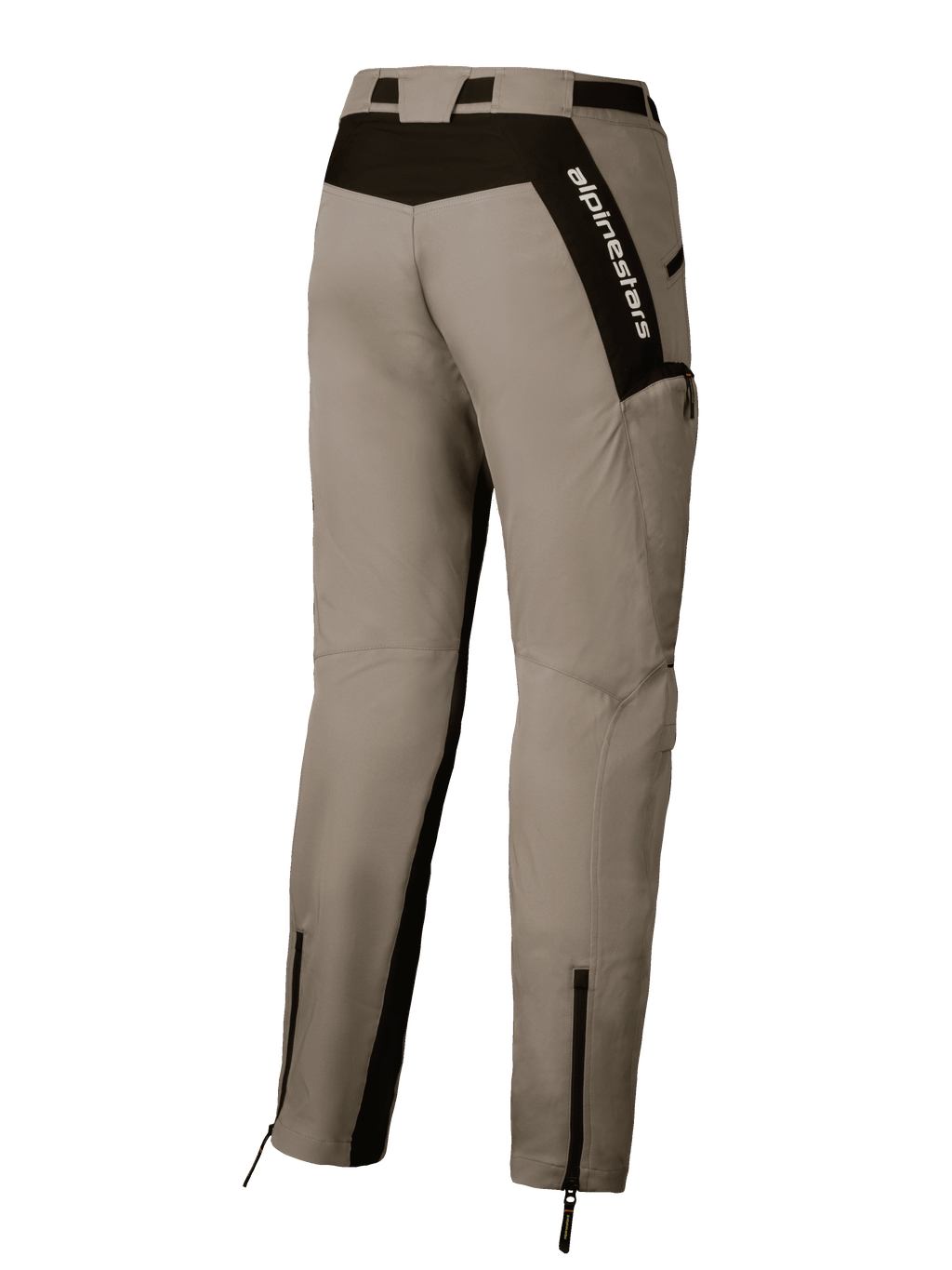 Alpinestars Acteon Hose, urbane Herren-Motorradhose in Sand und Schwarz, aus Polycotton-Twill mit CE-Klasse-A-Schutz.
