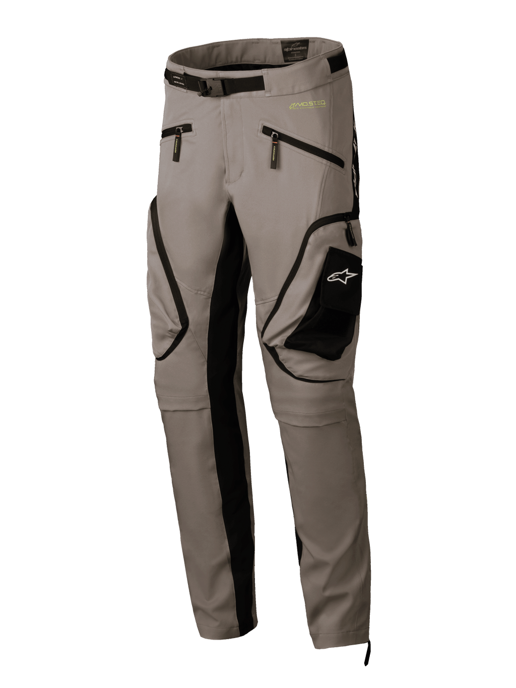 Alpinestars Acteon Hose, urbane Motorradhose für Herren, Sand und Schwarz, CE-zertifizierte Textilhose mit Cargotaschen.