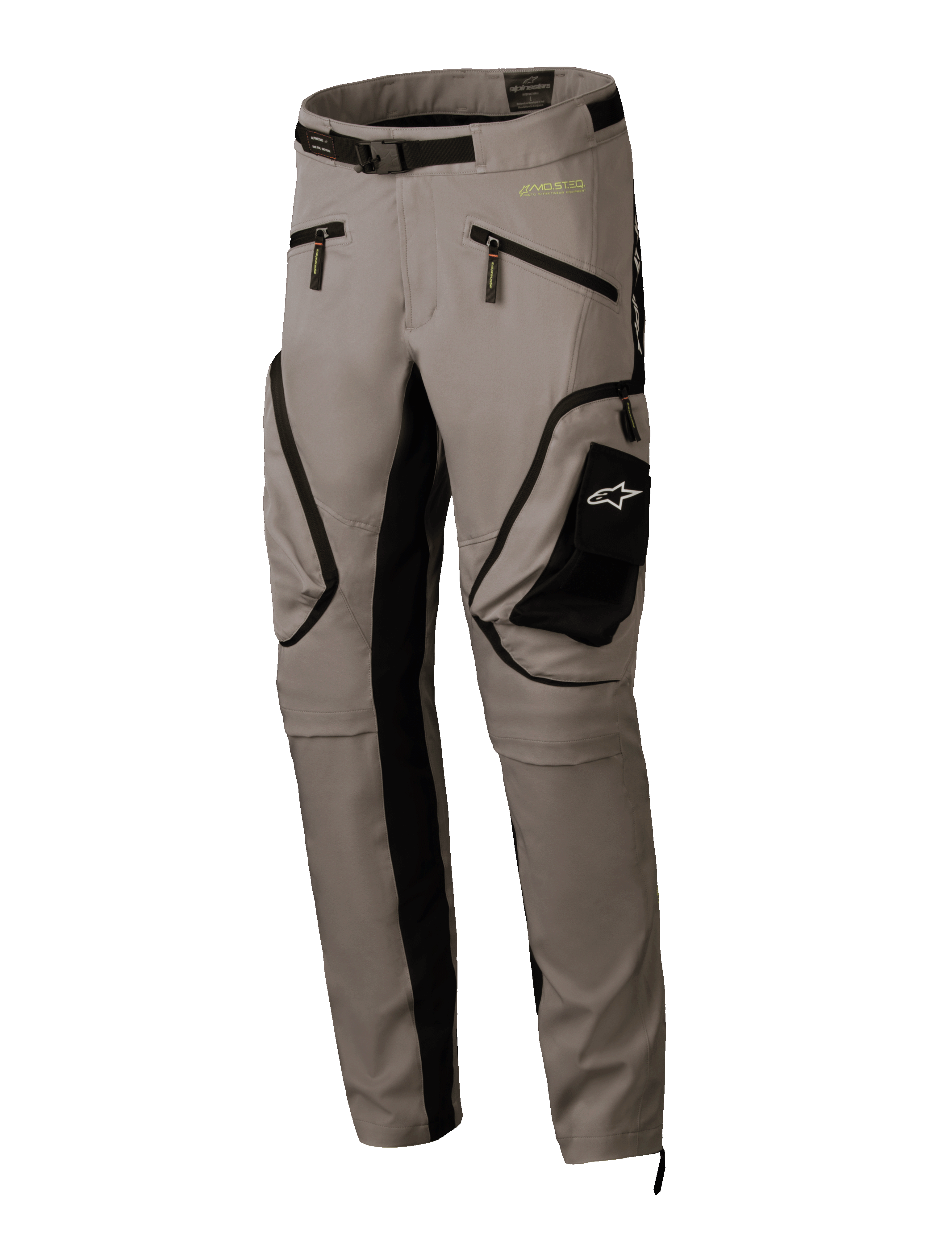 Alpinestars Acteon Hose, urbane Motorradhose für Herren, Sand und Schwarz, CE-zertifizierte Textilhose mit Cargotaschen.
