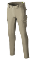 Alpinestars Caliber Slim Fit Tech Riding Pants, Motorradhose, Militärgrün, Slim-Fit-Silhouette mit Cargotaschen im Combat-Stil, Stretch-Cordura-Denim-Gewebe, Gürtelschlaufen, funktionales Design für Stadt- und Straßenfahrten