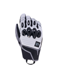 Alpinestars Harok Pro Drystar Gloves, All-Terrain Adventure Motorcycle Gloves, Ice Gray and Dark Gray, waterproof membrane and dual-density knuckle protection