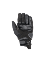 Alpinestars SMX-1 Drystar® Handschuhe, wasserdichte Motorradhandschuhe, Schwarz, verstärkte Ziegenlederhandfläche, kurze Stulpe
