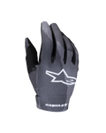 Alpinestars 2025 Youth Radar Handschuhe, Motocross-Handschuhe, Gray Dark Camo, mit weißem Stern-Logo auf dem Handrücken, sublimiertem Camouflage-Muster, schwarzer Daumenverstärkung und leichter Konstruktion für Jugend-Offroad-Rennsport