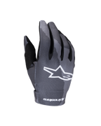 Alpinestars 2025 Youth Radar Handschuhe, Motocross-Handschuhe, Gray Dark Camo, mit weißem Stern-Logo auf dem Handrücken, sublimiertem Camouflage-Muster, schwarzer Daumenverstärkung und leichter Konstruktion für Jugend-Offroad-Rennsport