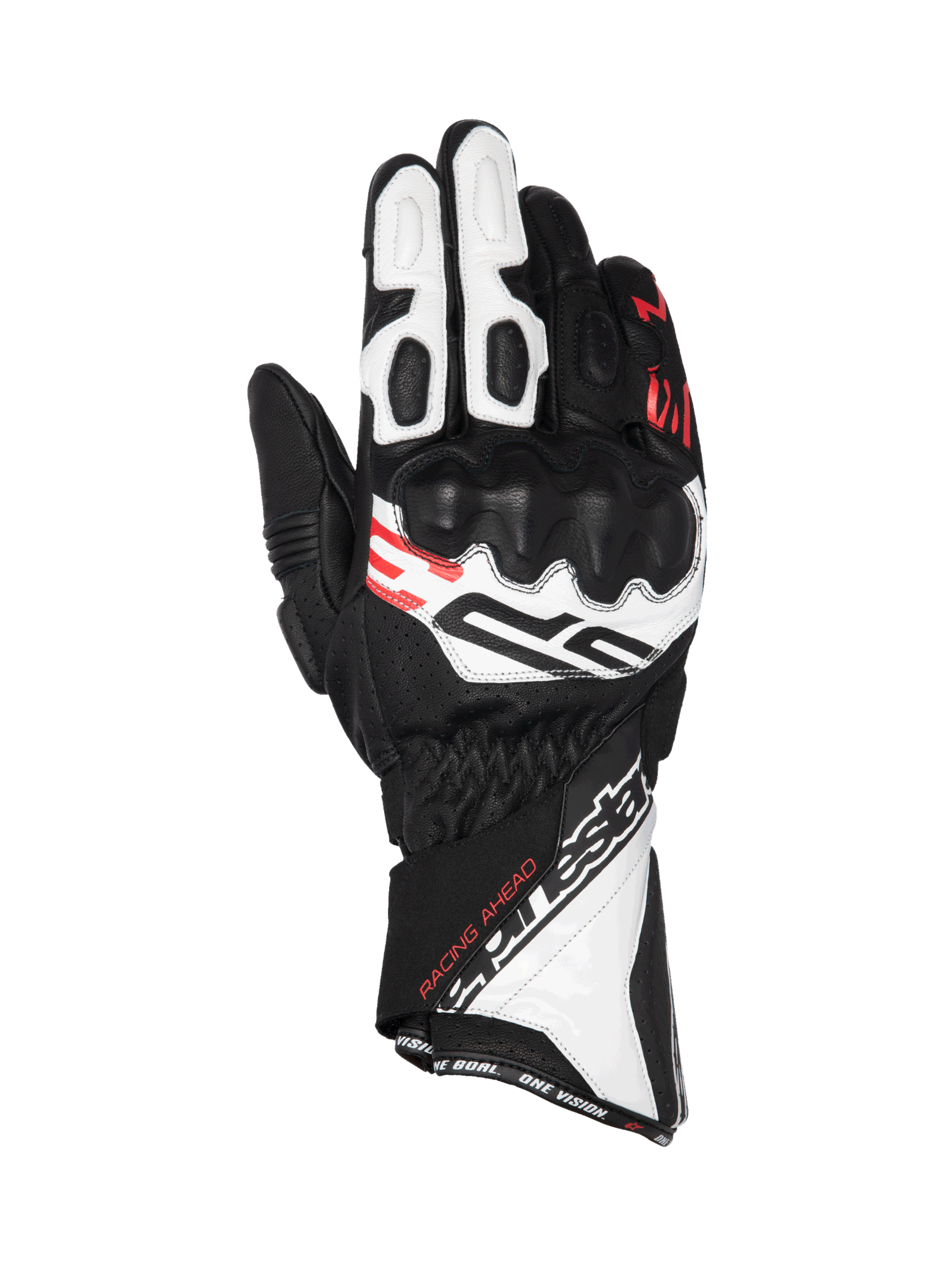 L / Black White Red Fluo