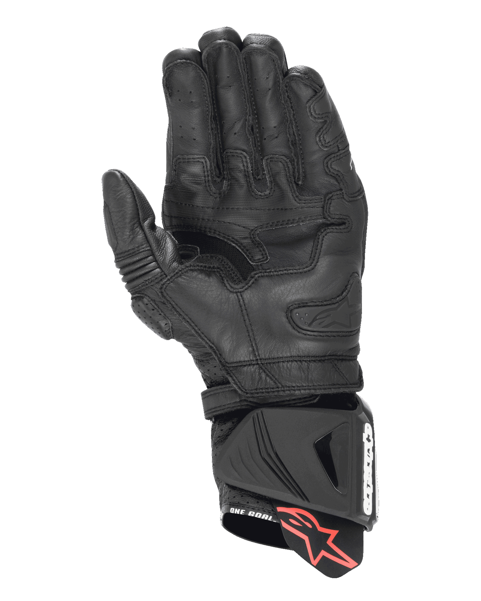 alpine pro handschuhe GP Pro R4 - Schwarz Motorrad Handschuhe