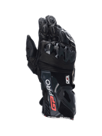 Alpinestars GP Pro R4 Handschuhe, Motorrad-Rennhandschuhe für Herren, Schwarz, Lederkonstruktion mit DFS-Knöchel- und Manschettenschutz, CE-zertifiziert.