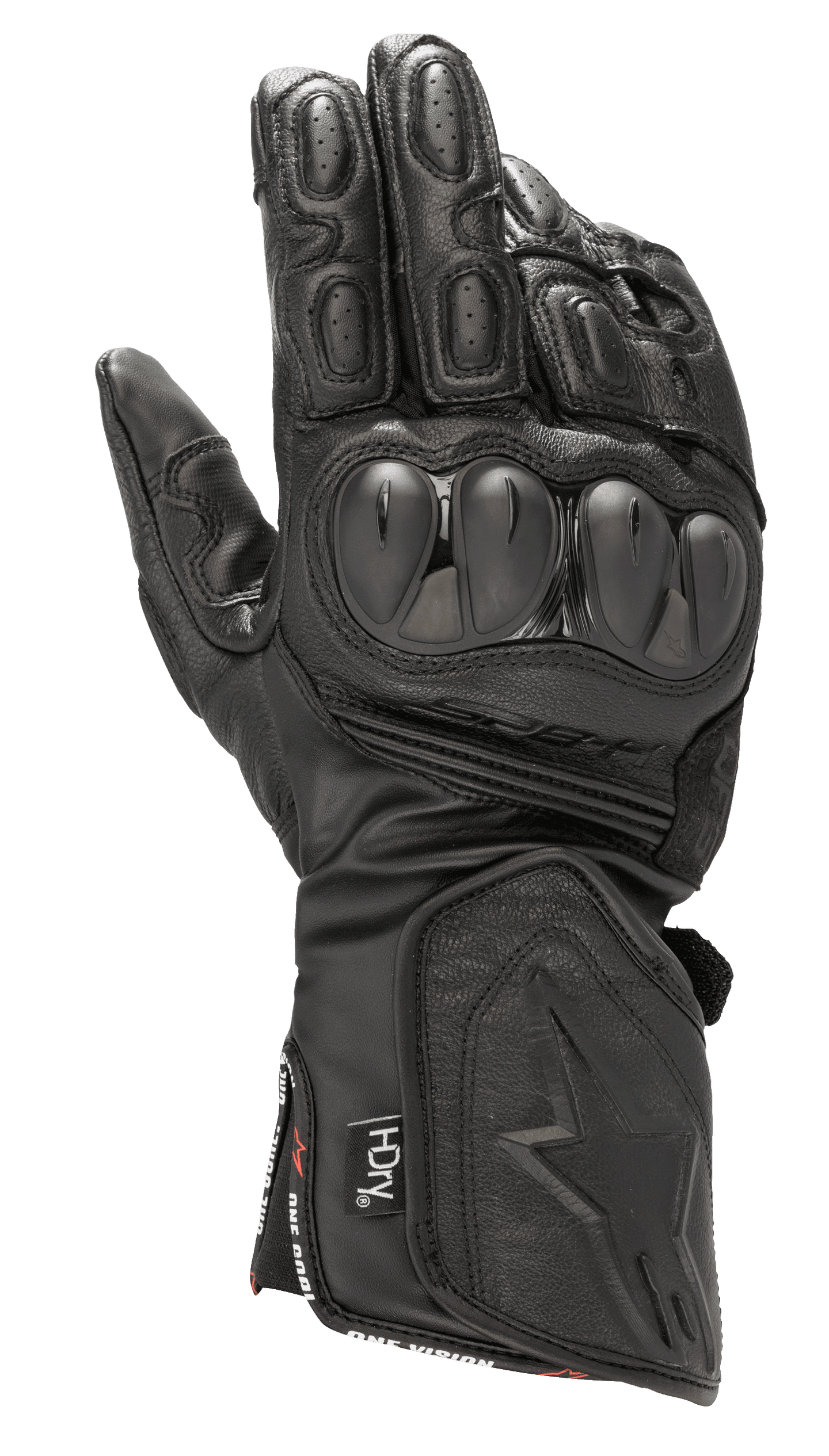 dichte handschuhe SP-8 HDry® - Schwarz Motorrad Handschuhe
