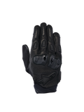 Alpinestars SP X 7 Handschuhe, Motorradhandschuhe Sport, Herren, Schwarz, perforiertes Leder, TPU-Knöchelschutz, CE-zertifiziert, kurzes Design