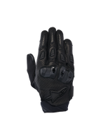 Alpinestars SP X 7 Handschuhe, Motorradhandschuhe Sport, Herren, Schwarz, perforiertes Leder, TPU-Knöchelschutz, CE-zertifiziert, kurzes Design