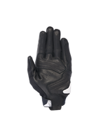 Alpinestars SP X 7 Handschuhe, Herren-Motorradhandschuhe, Schwarz und Weiß, perforiertes Leder mit Handflächen-Slidern.