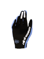 Alpinestars Supertech MX Handschuhe, Motocross-Handschuhe, Hellviolett und Schwarz, perforierte Handflächen und Silikongrip.
