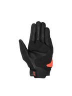Alpinestars SP X 3 Gloves, Men's Black and Red Motorcycle Racing Gloves with a perforated leather palm and protective sliders.