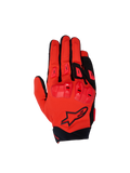 Alpinestars SP X 3 Handschuhe, Herren-Motorradsport-Handschuhe, Rot und Schwarz, mit TPU-Knöchelschutz und Alpinestars-Logo.