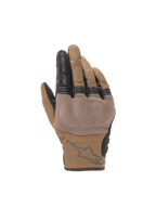 Alpinestars Copper Handschuhe, urbane Motorradhandschuhe in Braun und Schwarz, atmungsaktives Mesh mit integriertem Hartschalen-Knöchelschutz, CE-zertifiziert.