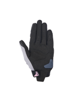 Alpinestars Stella SP X 1 Damen-Motorradhandschuhe, Schwarz und Grau, Handfläche aus synthetischem Leder mit TPR-Handflächenslider.