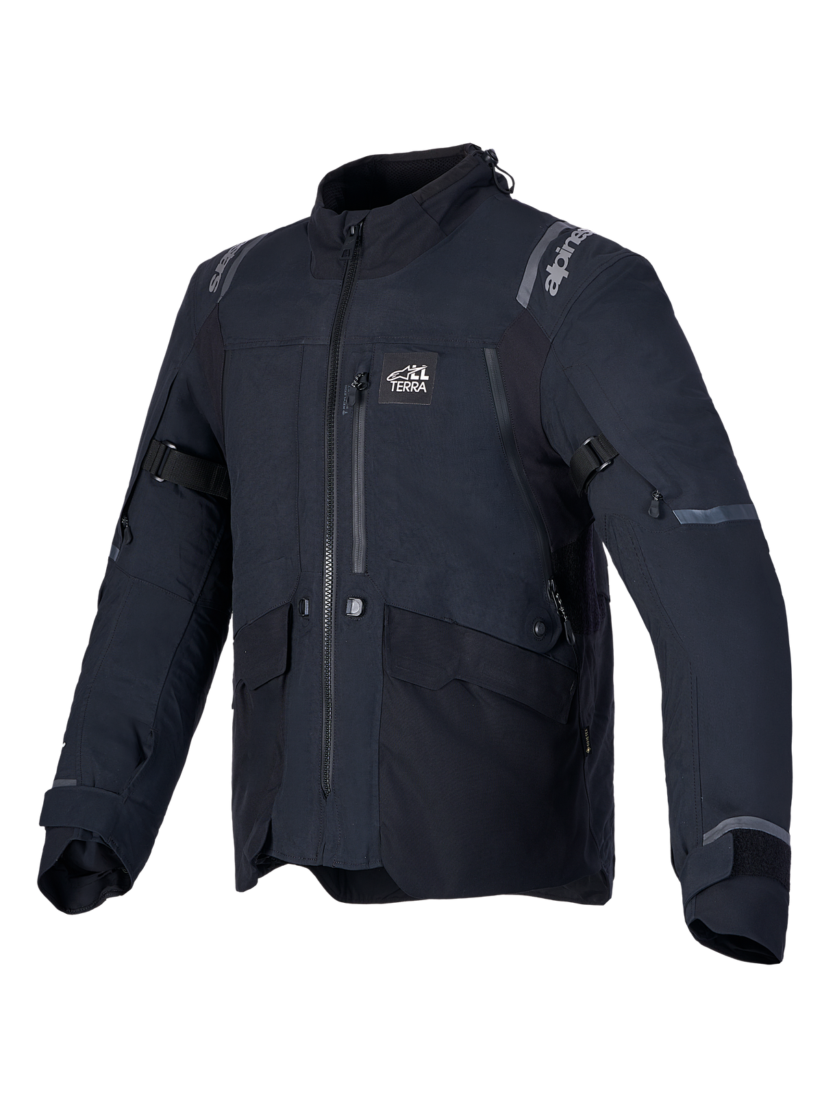Alpinestars St-7 V2 2L Gore-Tex Jacket, Adventure Motorcycle Touring Jacket, Black, CE Certified AA waterproof textile construction with Tech-Air readiness