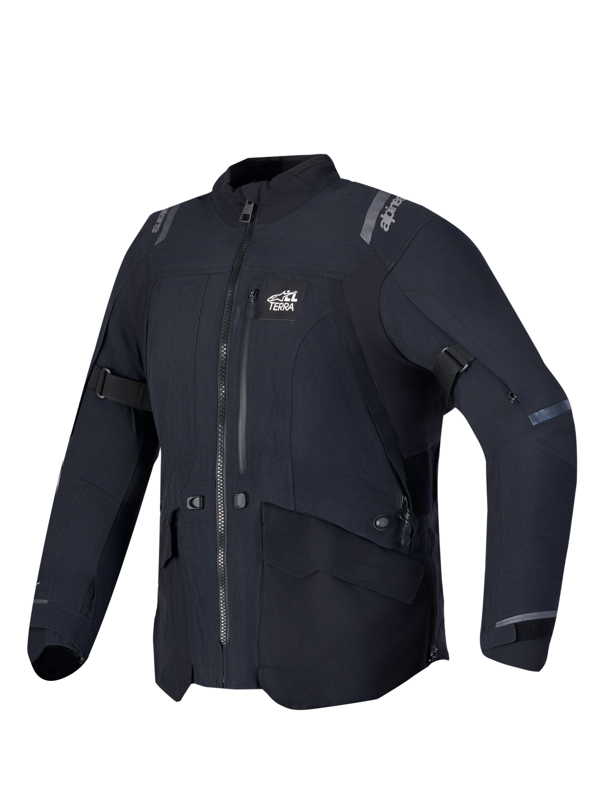 Alpinestars Stella ST-7 V2 2L GORE-TEX Jacket, Women's Motorcycle Touring Jacket, Black, waterproof adventure riding apparel with CE-certified armor and direct ventilation
