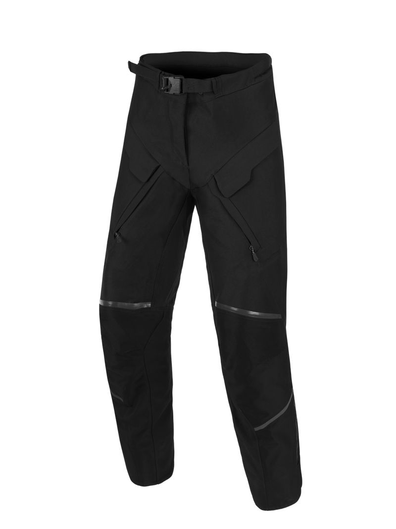 Alpinestars Stella ST-7 V2 2L Gore-Tex Pants, Women's Motorcycle Adventure Touring Pants, Black, featuring waterproof 2-layer GORE-TEX construction and magnetic waist buckle closure