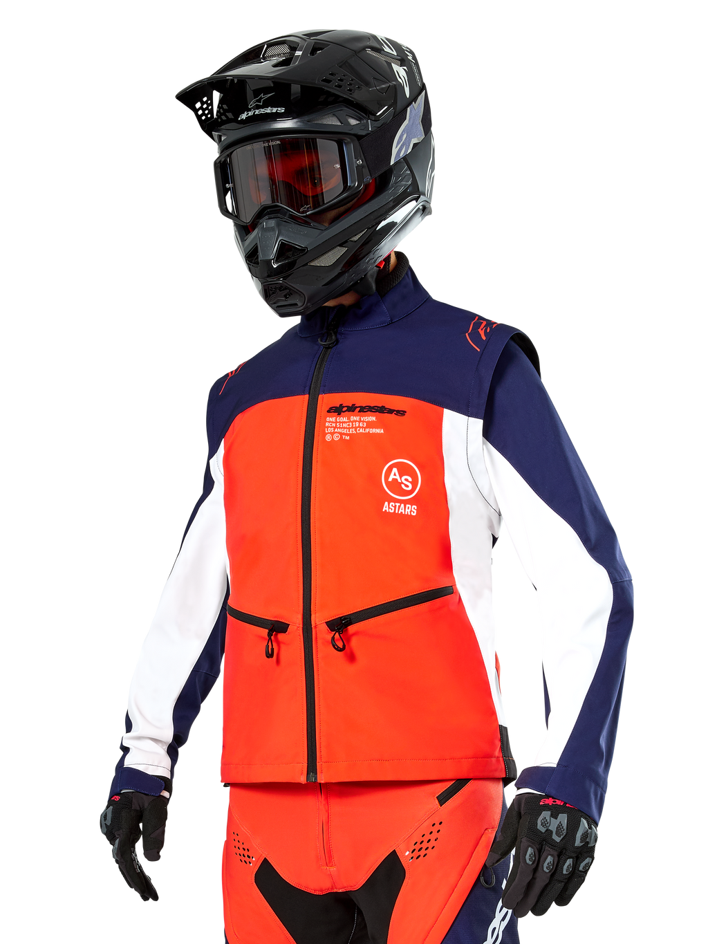 Lite-Dura Softshell - Orange MX Jacket | Alpinestars®