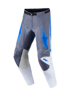 Alpinestars Racer Amber Hose, Motocross-Hose für Herren, Grau und UCLA Blau, mit verstärkten Lederknieeinsätzen für optimale Offroad-Performance