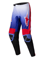 2025 Fluid Wurx Hose, Motocross-Hose für Herren, Lila, Hellrot und Schwarz, aus robuster 600D-Polyfaser