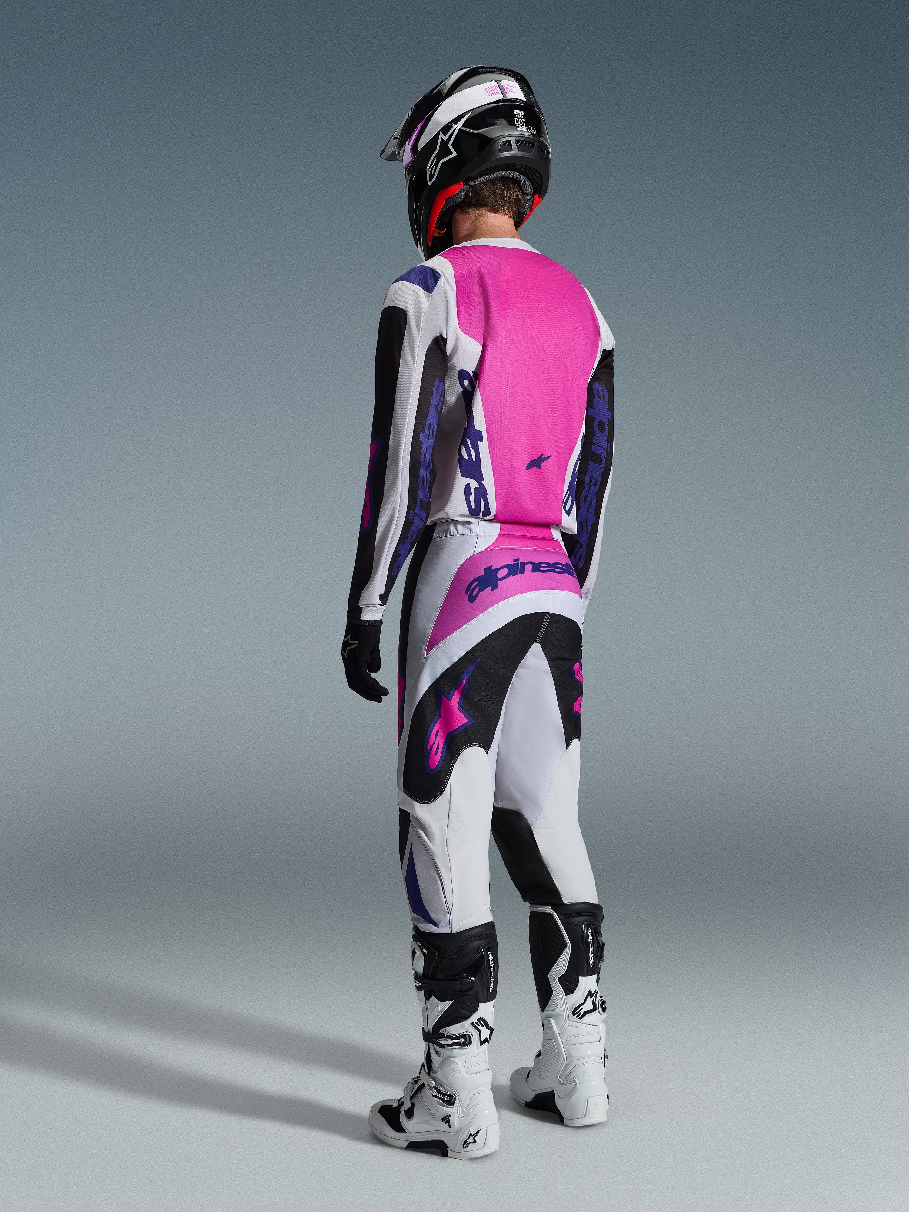 2026 Fluid Grid - Black MX Pants | Alpinestars®