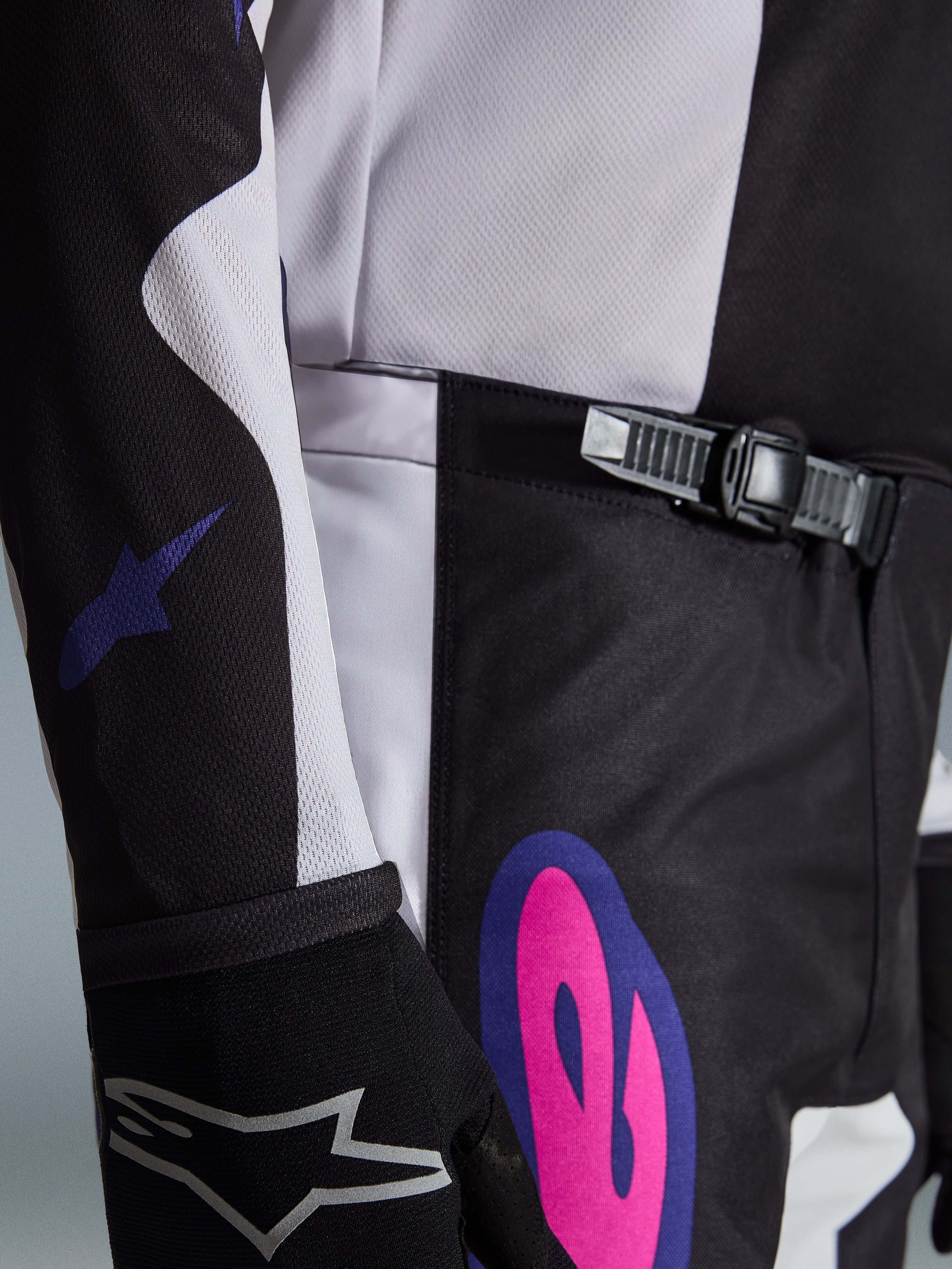 2026 Fluid Grid - Black MX Pants | Alpinestars®