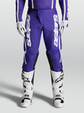 Alpinestars 2027 Fluid Apex V2 Pants, Men's Motocross Pants, Deep Blue and White, on-model for off-road performance.