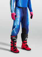 Alpinestars Fluid Kepler Hose für Herren, Motocross-Hose in Ucla Blue und Blithe Blue, vorgeformte Beine aus 600D-Polygewebe, ideal für den Offroad- und MX-Rennsport.