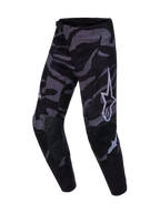Limited Edition Techstar Beast Coast Hose, graue Camo-Motocross-Hose mit Astars-Logo und verstärkten Kniebereichen.
