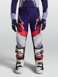 Alpinestars Jugend Supertech Dyna Hose, Motocross-Hose für Kinder, Lila und Neonrosa, leichte Stretch-Ripstop-Konstruktion für den Rennsport