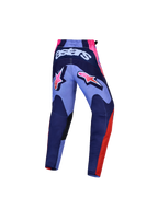 Alpinestars Fluid Hunt Jugend-Hose, Motocross-Hose, Violett und Lila, Rückansicht aus strapazierfähigem Polygewebe.