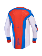 Alpinestars Supertech Vesta Trikot, Gear Set 2027, Motocross-Oberteil für Herren, Lila und Rot, lasergeschnittene Belüftung.