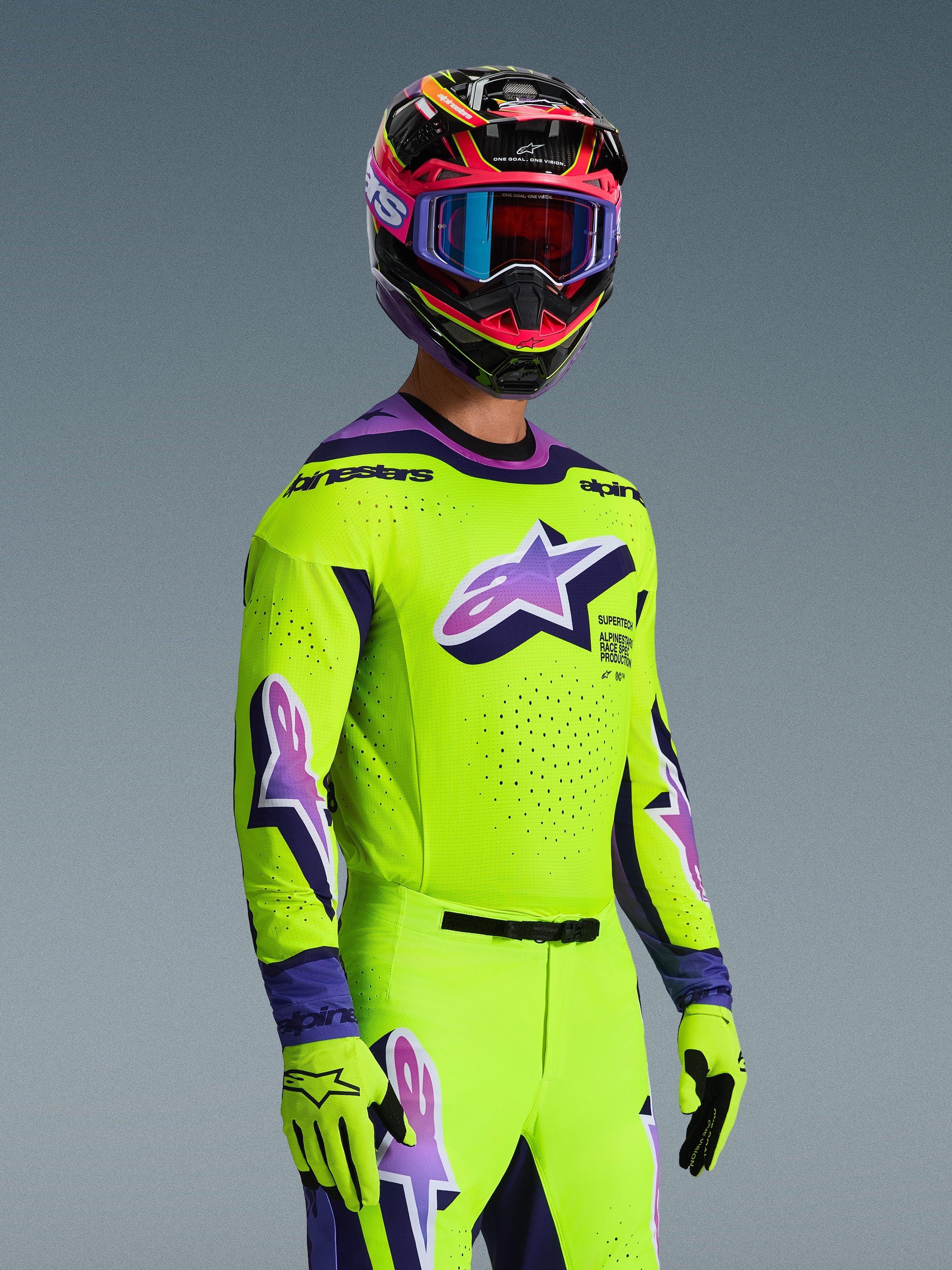 Supertech Vista - Yellow MX Jersey | Alpinestars®