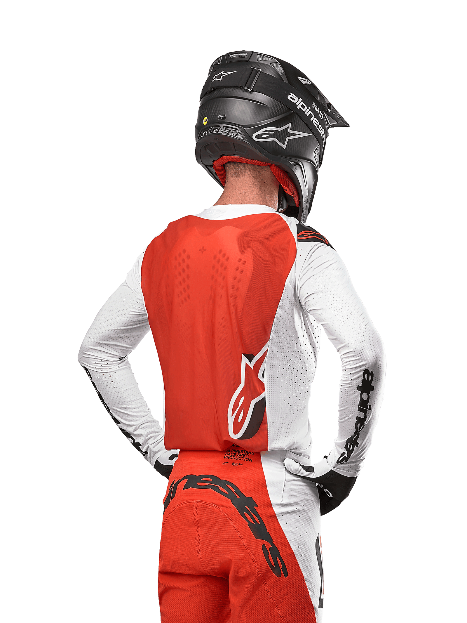2024 Supertech Ward - White Hot Orange MX Jersey | Alpinestars® 2024 Supertech Ward - White Hot Orange MX Jersey | Alpinestars®
