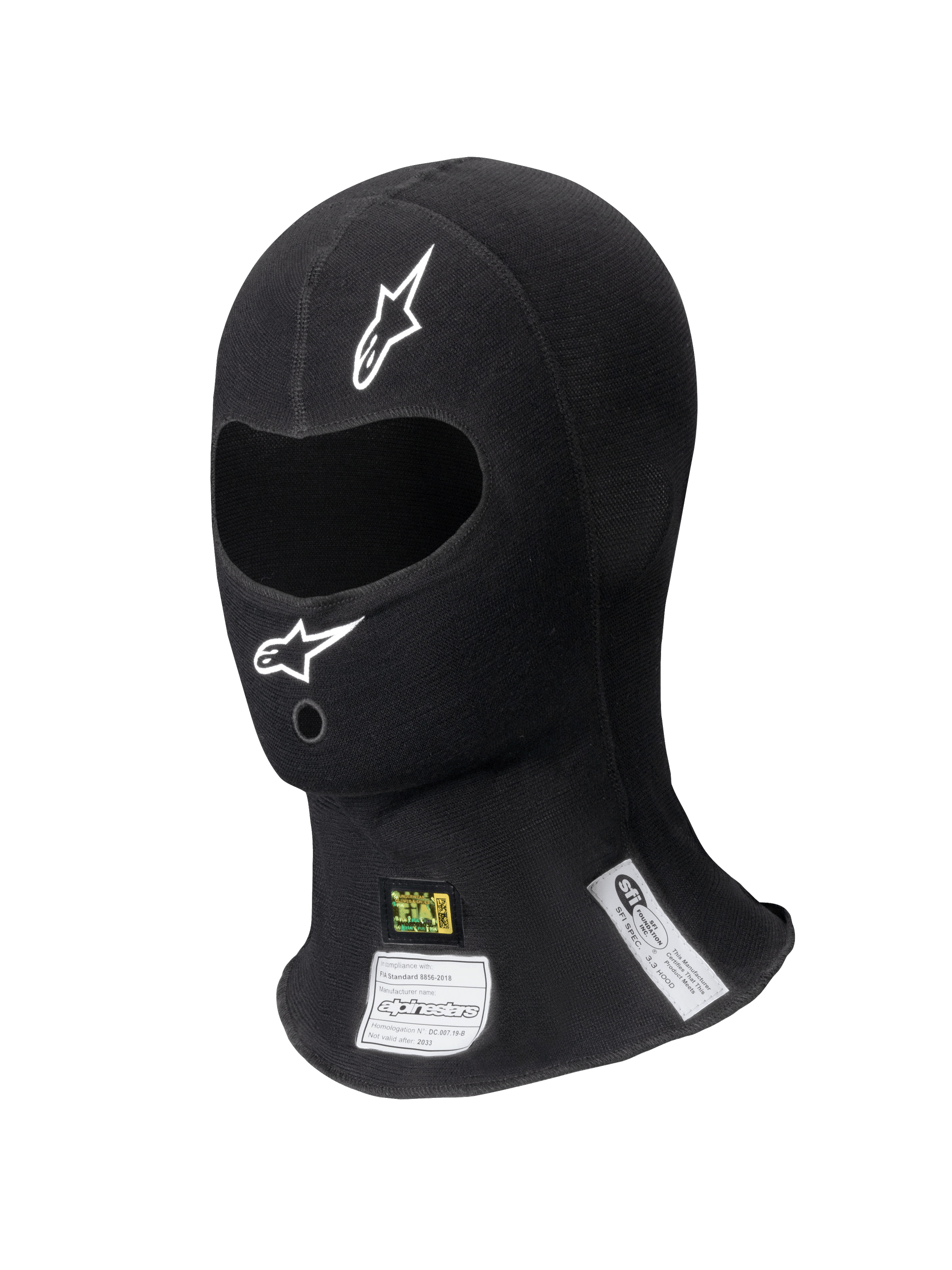 ZX Balaclava Evo V2 FIA/SFI - White Auto Balaclava | Alpinestars® ZX Balaclava Evo V2 FIA/SFI - White Auto Balaclava | Alpinestars®