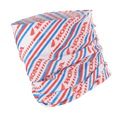 Alpinestars Honda Neck Tube, Motorrad-Nackenschlauch, Weiß, Rot und Blau, mit diagonalen Streifen sowie Honda- und Alpinestars-Logos, leichtes, seidiges Material für Fahrten im Frühling und Sommer