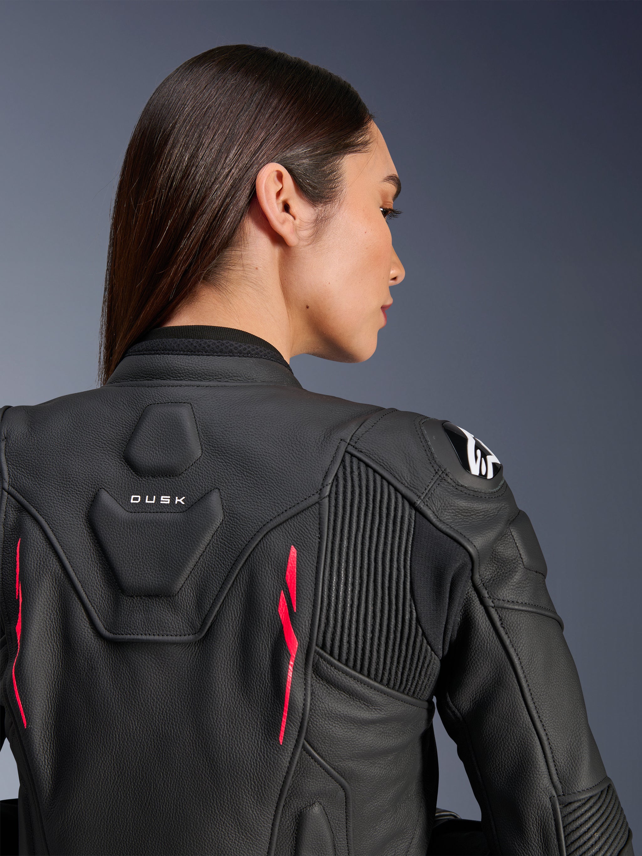 Damen Stella Dusk Lederjacke